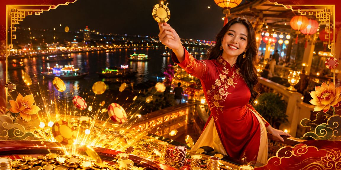 Khung cảnh casino và cá cược sôi động tại vùng sông Mekong