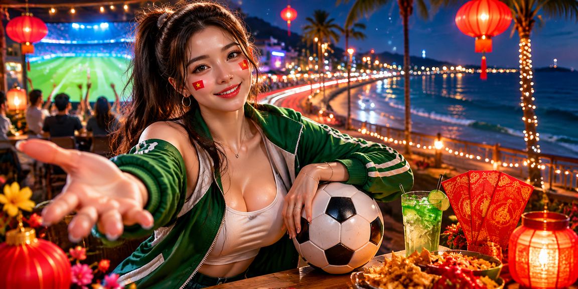 Cảnh casino điện tử hiện đại với ánh đèn neon